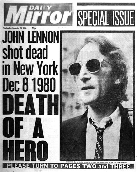 john lennon tot.